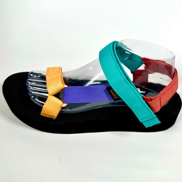 Teva Midform Universal Sandal in Bright Retro Multi - Picture 8 of 16